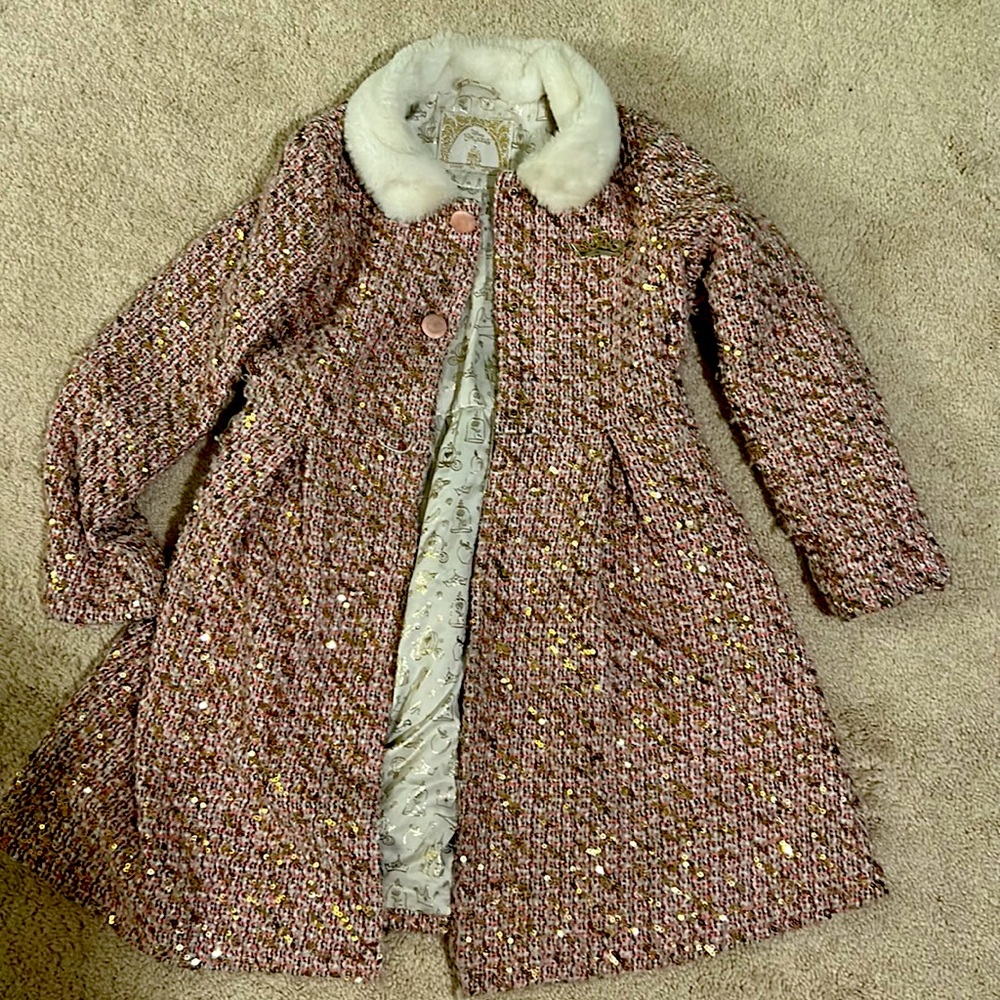 Beautiful Disney princess sequin coat